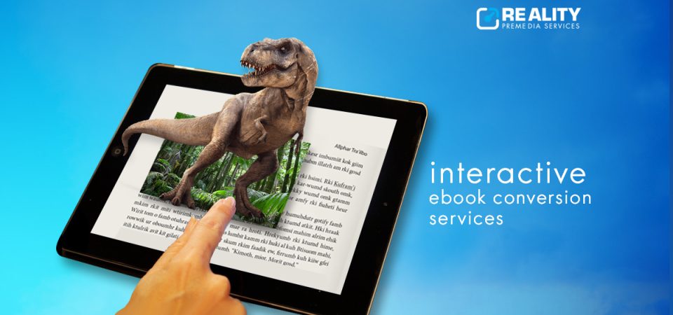 Interactive e-book conversion Services
