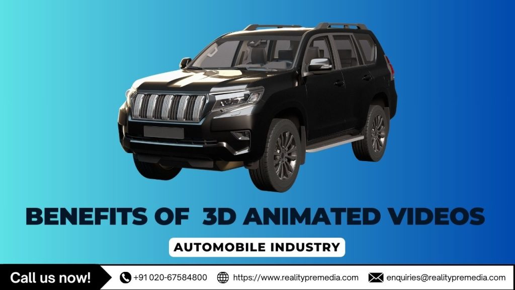 Benefits Vehicle animated video in automobile industry