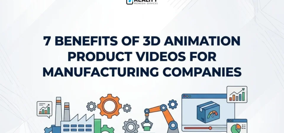 7 Benefits of 3D Animation Product Videos for Manufacturing Companies