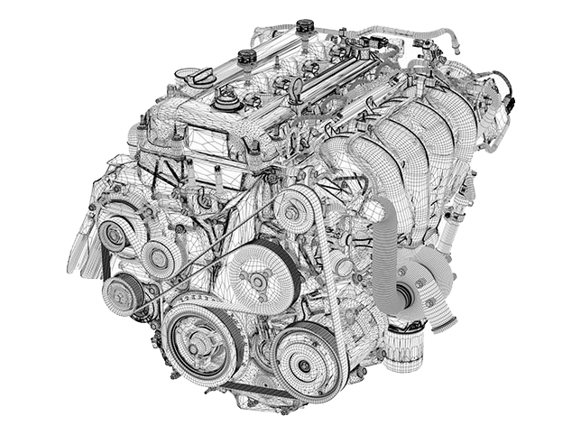 3D Machine parts modelling