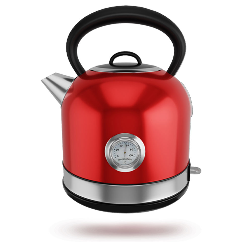 Kettle 3D modelling service provider for Electronics