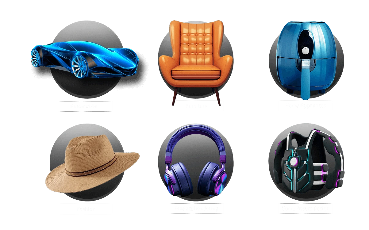 3D modelling and rendering services