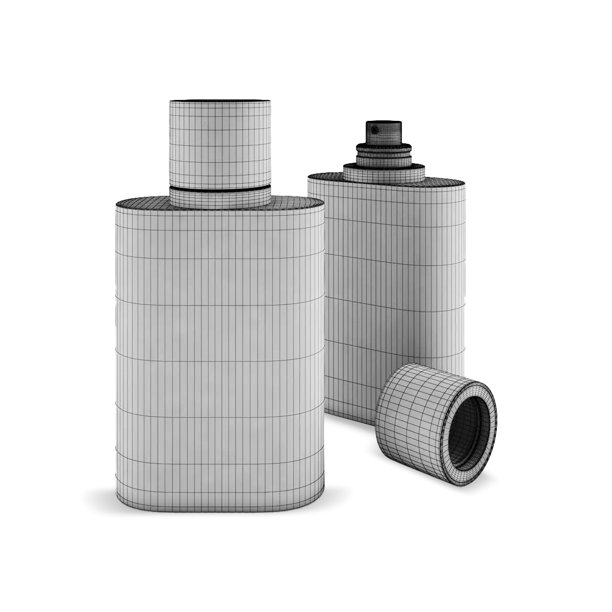 Perfume 3d modeling