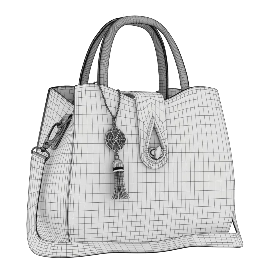 Women Bag Product Modelling Rendering Services